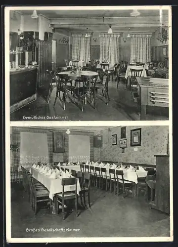 AK Glauchau, Gasthaus Goldner Stern, Inh. Rudolf Härtel, Pestalozzistrasse 3