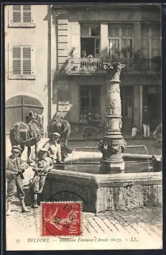 AK Belfort, Ancienne Fontaine, Année 1617