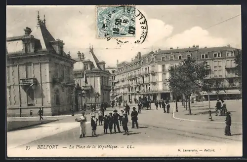 AK Belfort, La Place de la République