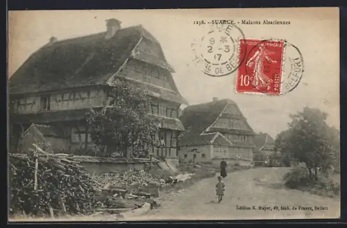 AK Suarce, Maisons Alsaciennes