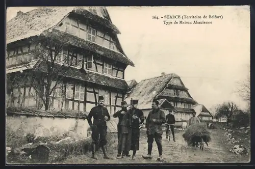 AK Suarce /Territoire de Belfort, Type de Maison Alsacienne
