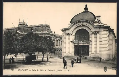 AK Belfort, Salle des Fêtes et Palais de Justice