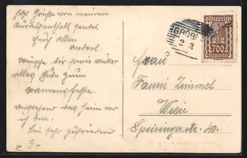 AK Gröbming, Kuranstalt mit Stoderzinken