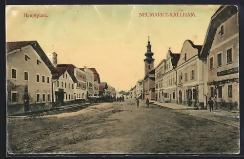 AK Neumarkt im Hausruckkreis, Neumarkt-Kalham, Hauptplatz