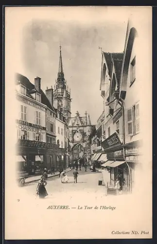 AK Auxerre, La Tour de l`Horloge
