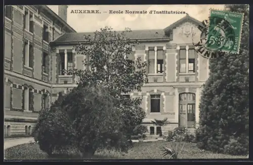 AK Auxerre, École Normale d`Institutrices