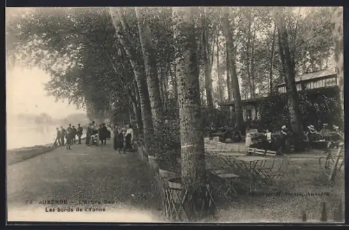 AK Auxerre, L`Arbre Sec, Les bords de l`Yonne