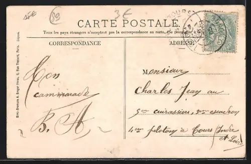 AK Toucy, Rue du Pont Capureau