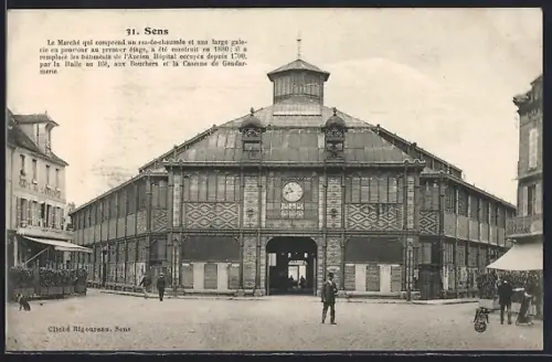 AK Sens, Le Marché avec mezzanine et galerie large