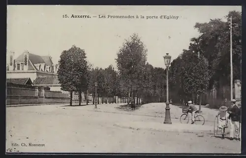 AK Auxerre, Les Promenades à la porte d`Eglény