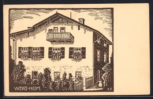 AK Endorf / Oberbayern, Weko-Heim
