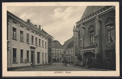 AK Kempen, Gasthaus Kempener Hof am Markt