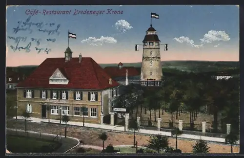 AK Essen, Cafe Restaurant Bredeneyer Krone