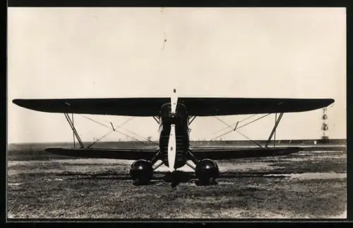 AK Niederländisches Jagd-Flugzeug vom Typ Curtiss-Aviolanda Hawk