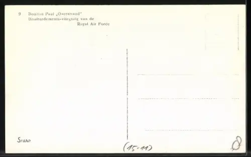 AK Flugzeug Bouiton Paul Overstrand, Bombardements-vliegtuig Royal Air Force