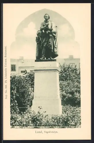 AK Lund, Tegnerstatyn