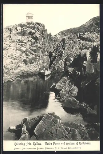AK Kullen, Nedre Fyren vid speisen af Kullaberg