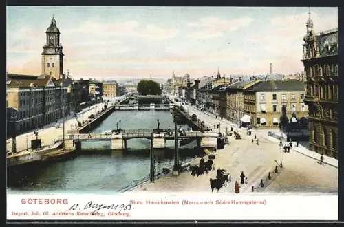 AK Göteborg, Stora Hamnkanalen, Norra-och Södra Hamngatorna