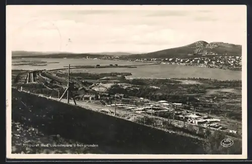 AK Sjäsparet, Panorama med Luossavaara i bakgrunden