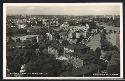 AK Stockholm, Utsikt fran Stadshusets torn