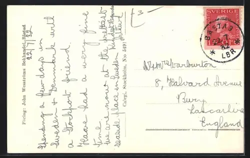 AK Bastad, Utsikt frab Hallandsas