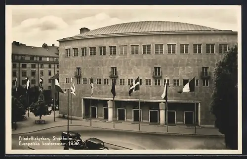 AK Stockholm, Filadelfiakyrkan, Europeiska konferensen 1939