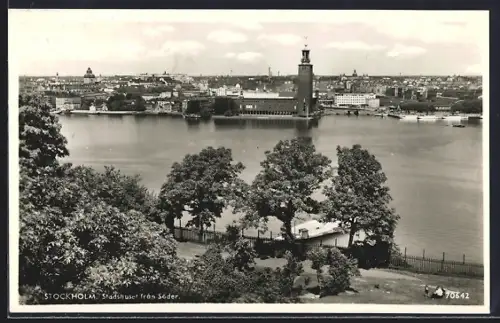 AK Stockholm, Stadhuset fran Söder