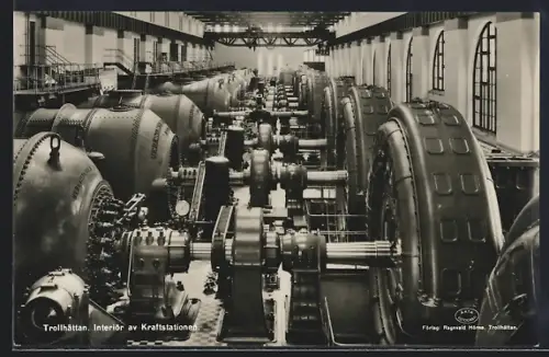 AK Trollhättan, Interiör av Kraftstationen
