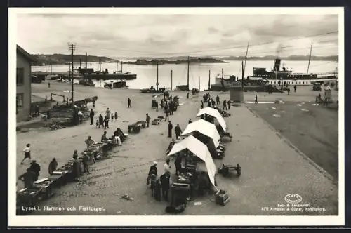 AK Lysekil, Hamnen och Fisktorget