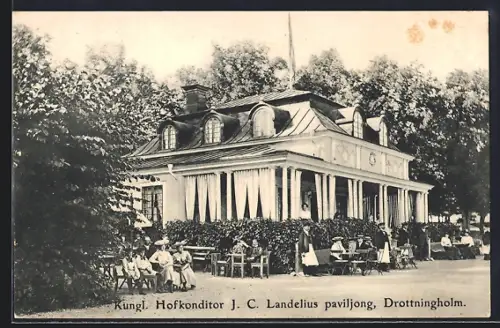 AK Drottningholm, Kungl. Hofkonditor J. C. Landelius paviljong