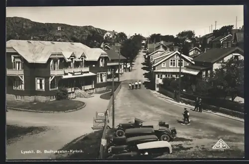 AK Lysekil, St. Badhusgatan-Kyrkvik