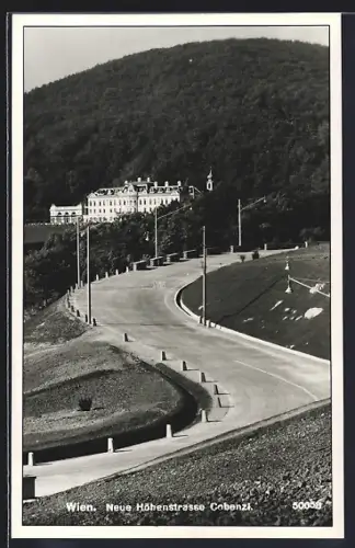 AK Wien, Neue Höhenstrasse Cobenzl