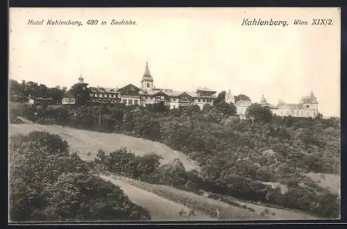 AK Wien, Kahlenberg, Hotel Kahlenberg