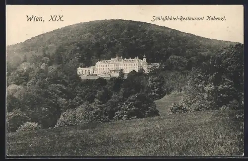 AK Wien, Schlosshotel-Restaurant Kobenzl