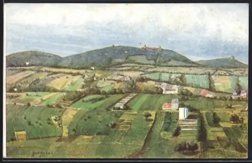 AK Kahlenbergerdorf, Totalansicht