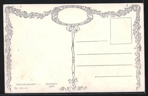 AK Kahlenbergerdorf, Totalansicht