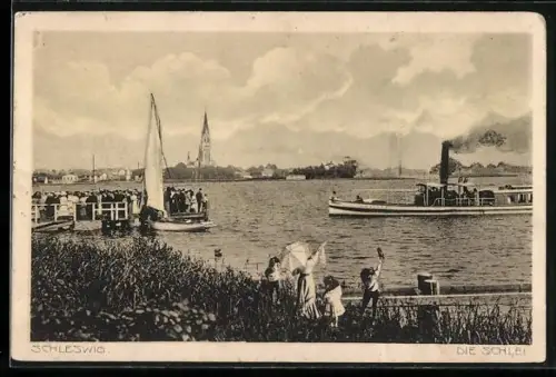 AK Schleswig, Partie an der Schlei