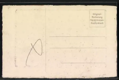 Künstler-AK Weimar / Thüringen, Goethes Sterbezimmer