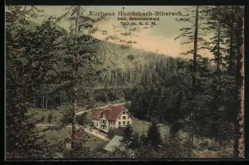 AK Forbach, Kurhaus Hundsbach-Biberach
