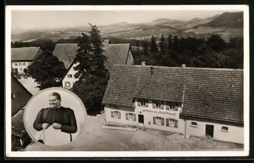 AK Kuchalb bei Gingen, Gasthaus zur Mutter Franzel, Bes. W. Wagenblast