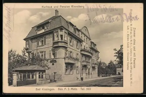 AK Bad Kissingen, Kurhaus und Pension