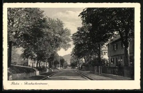 AK Aalen, Blick in die Rombacherstrasse
