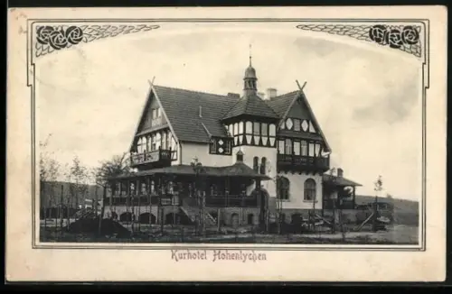 AK Hohenlychen, Blick auf das Kurhotel