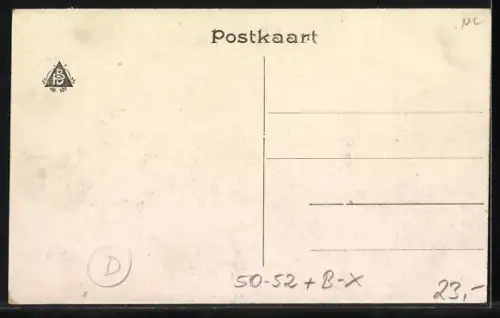 AK Kortrijk, Rijsselstraat, Hundegespann