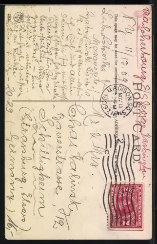 AK Uncle Sam grüsst zu Thanksgiving