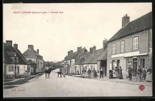 AK Montlandon, Grande Rue