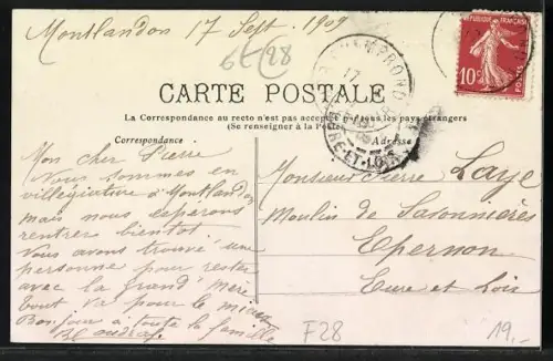 AK Montlandon, Grande Rue