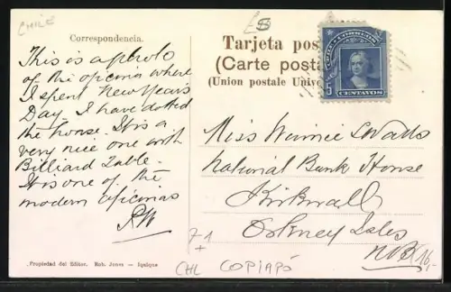 AK Copiapó, Nitrate-Works, Oficina Carmen Bajo, Bergbau