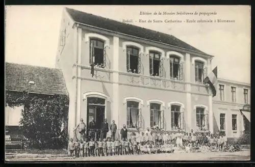 AK Blumenau, Ecole coloniale