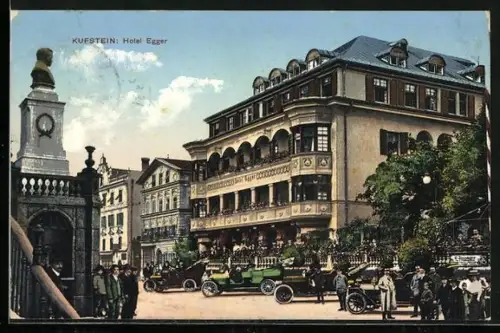 AK Kufstein, Motiv vom Hotel Eger